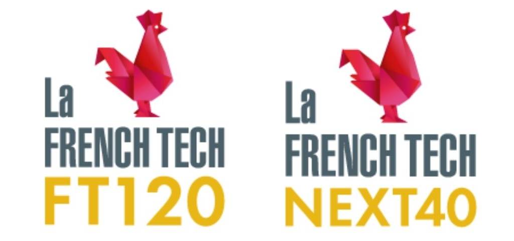 Logo french Tech 120 et French Next 40