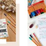 Visuels de la campagne BeInfluence x Stabilo mettant en scène les crayons de la marque