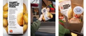 Affiches de la campagne "Redonner la patate aux producteurs français"
