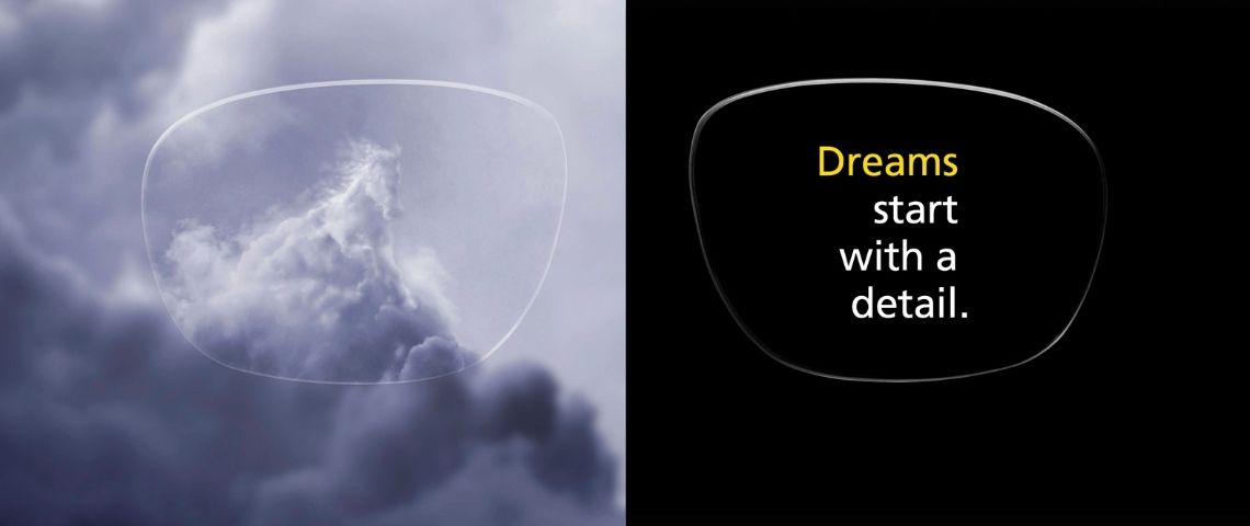 Nikon a donc décidé de revenir en force avec une toute nouvelle campagne Internationale signée par sa nouvelle agence la chose, pour accentuer sa vibilité sur son segment lunettes Verre de lunette dans lequel on voit se dessiner un cheval dans les nuages