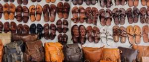 Chaussures et sacs à main en cuir
