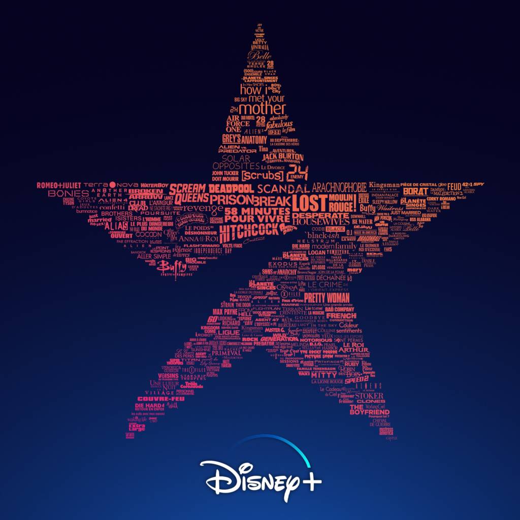 Logo Star de Disney+