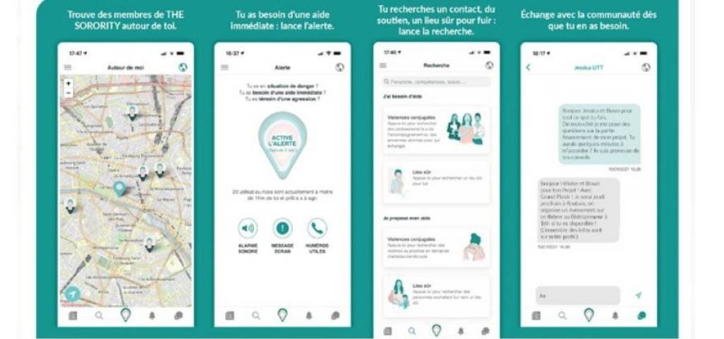 Capture de l'application The Sorority
