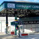 Une station service