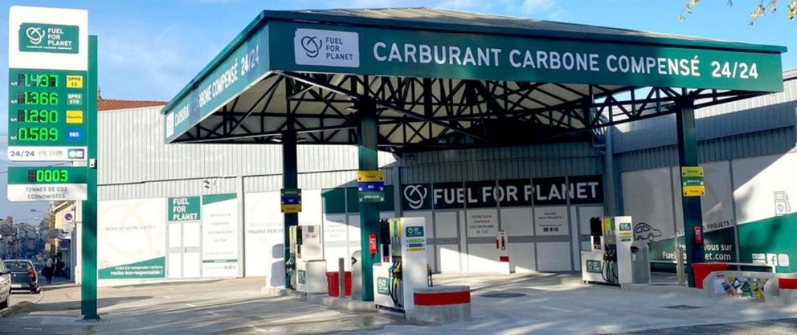 Fuel for planet lance ses stations-service écoresponsables Une station service