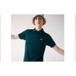 3 jeunes hommes portant un polo Lacoste