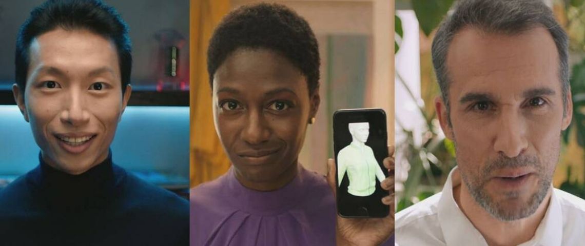 LVMH renouvelle sa confiance à l’agence SPOA sur la campagne LVMH Innovation Award 2021 Capture du spot réalisé par SPOA avec 2 hommes et une femme
