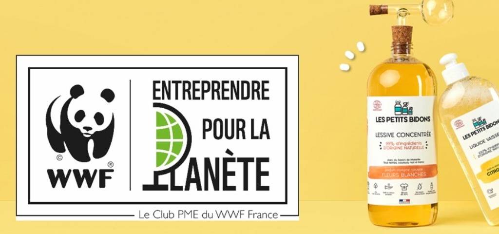 Logo Club entreprendre pour la Planète du WWF France