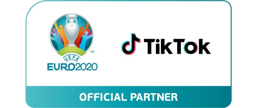 Logo UEFA 2020 et Tiktok