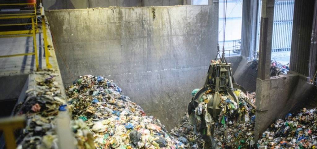 Centre de tri des déchets