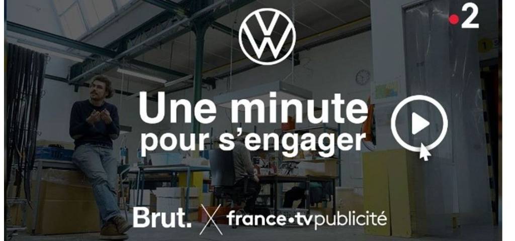 Logo du programme  - Une minute pour s'engager - 