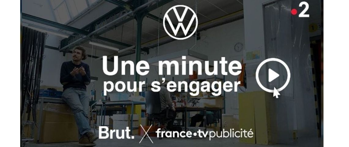 Logo du programme  - Une minute pour s'engager - 