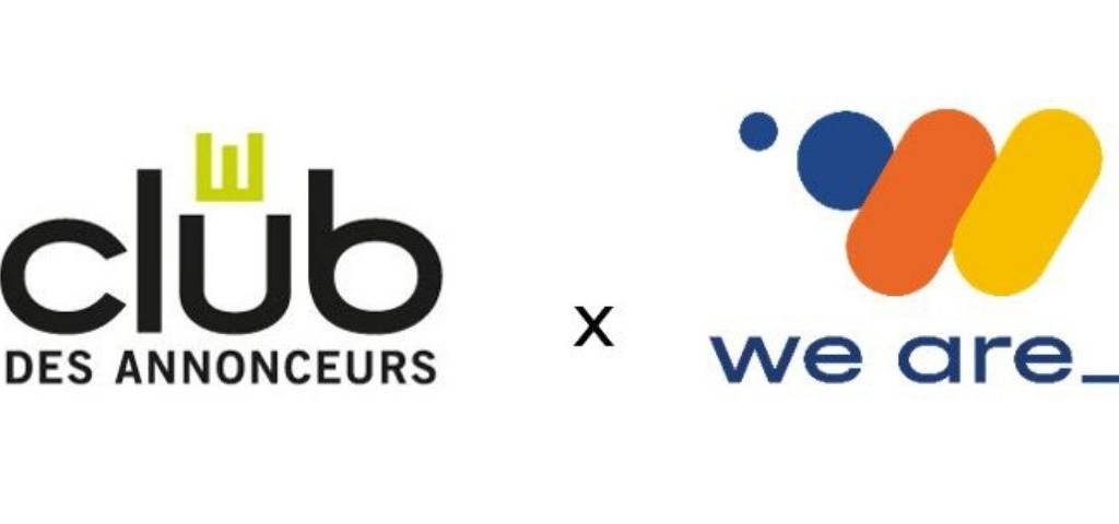 Logos du Club des Annonceurs et de We are_