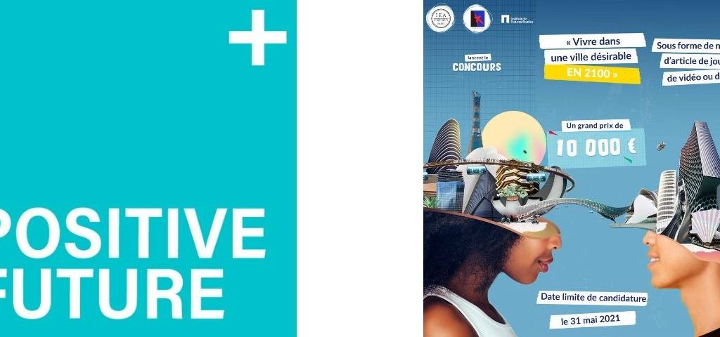 Logo concours Positive Future « La ville en 2100 »