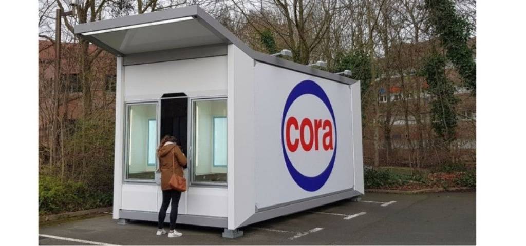 Containers réfrigérés et robotisés Cora