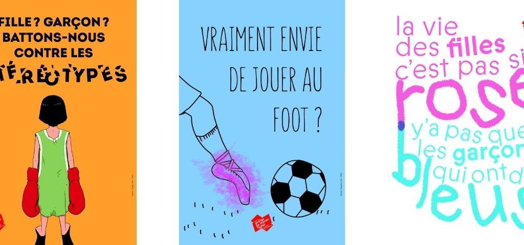 3 affiches pour sensibiliser aux stéréotypes