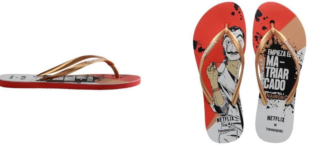 Collection spéciale  - La casa de papel -  de Havaianas
