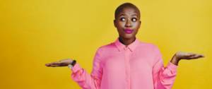Une femme qui se pose des questions