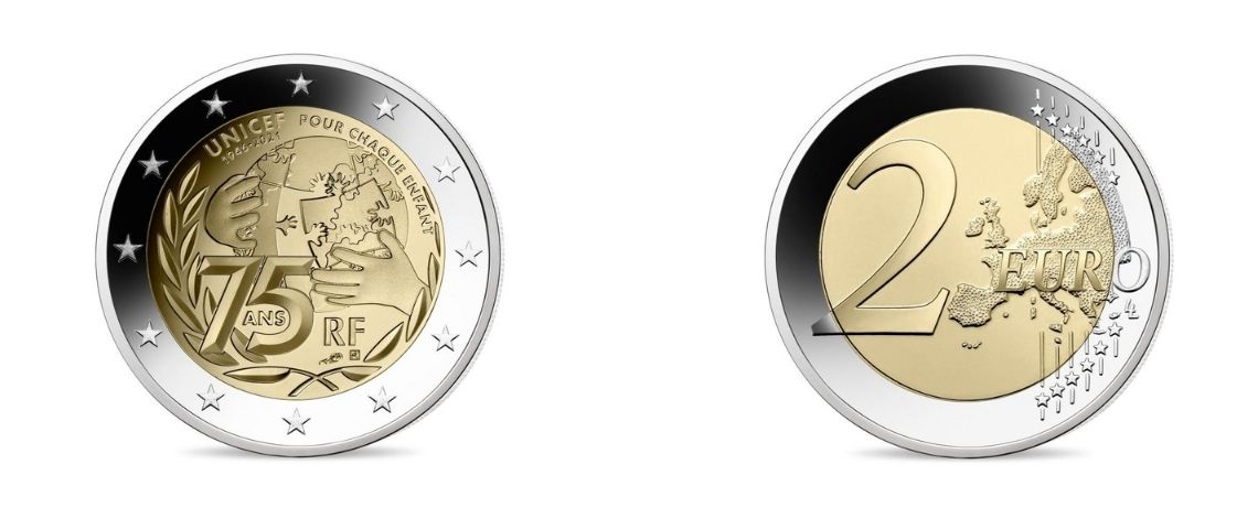 La monnaie de Paris edite une pièce de 2 euros pour l'UNICEF