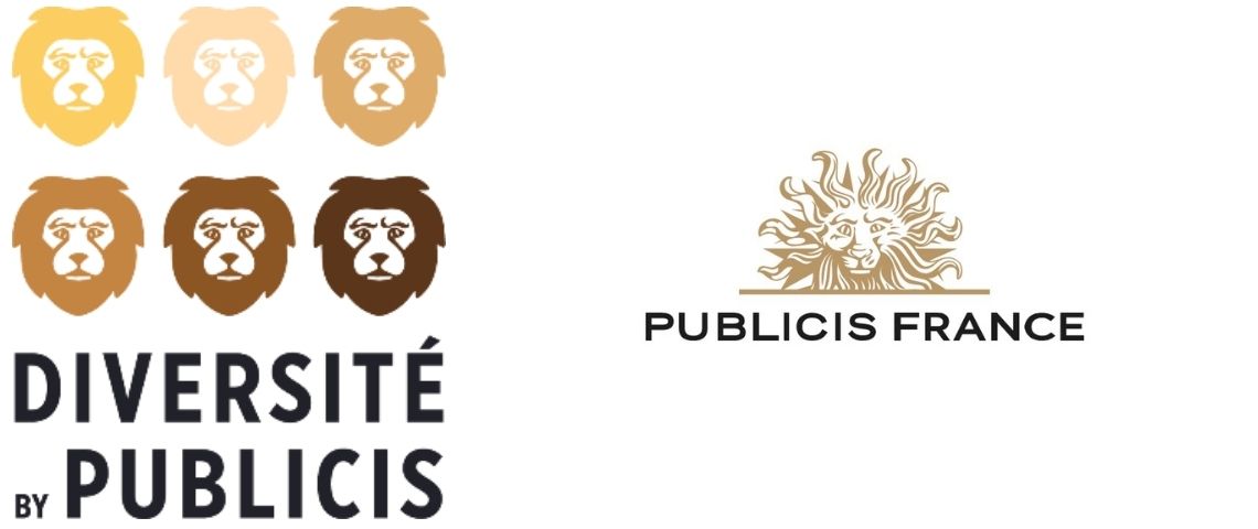 Publicis Groupe en France lance sa Charte d’Engagement pour la Diversité dans la Communication pour ne pas normaliser ni occulter les individualités, mais au contraire les célébrer car c’est dans la diversité que l’on représente le mieux la vraie vie. Logo Publicis