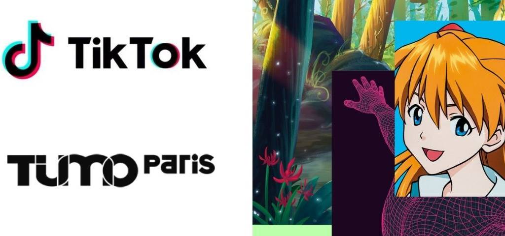Logo Tiktok et Tumo Paris