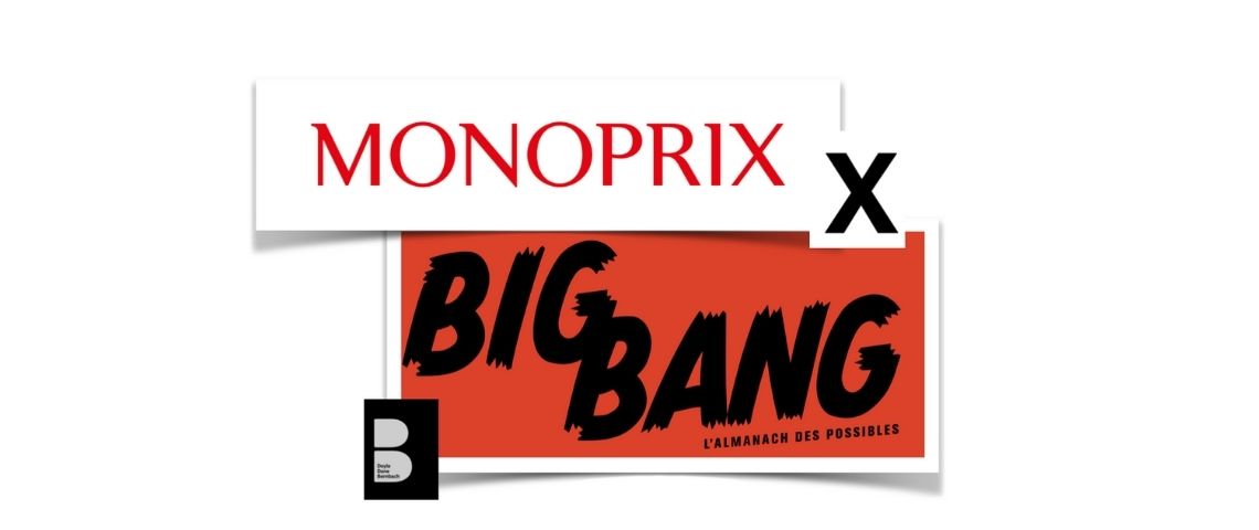 Monoprix X Big Bang Logo Monoprix X Big Bang