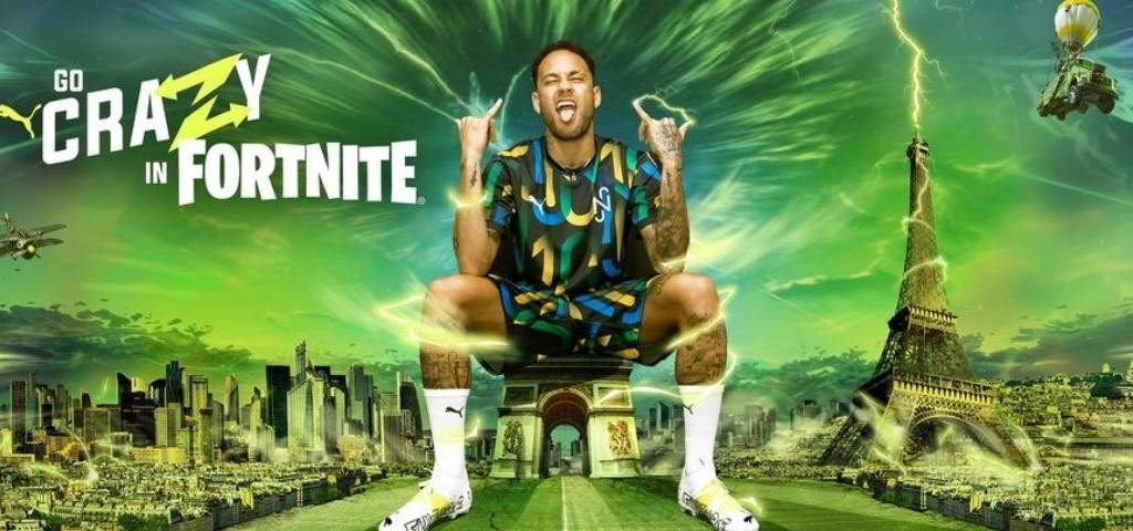 Neymar sur Fortnite