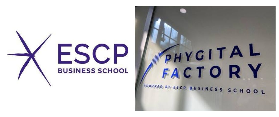 ESCP BS ESCP Business School et son affichage pour - Phygital Factory -