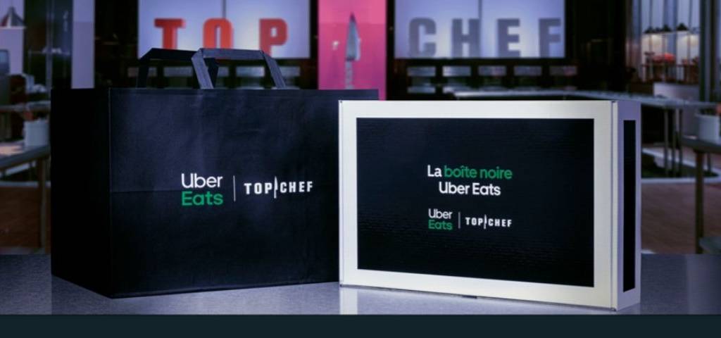 Campagne de publicité pour l'expérience  - Boite noire -  proposée par Uber Eats et l'agence créative Buzzman
