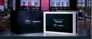 Campagne de publicité pour l'expérience "Boite noire" proposée par Uber Eats et l'agence créative Buzzman