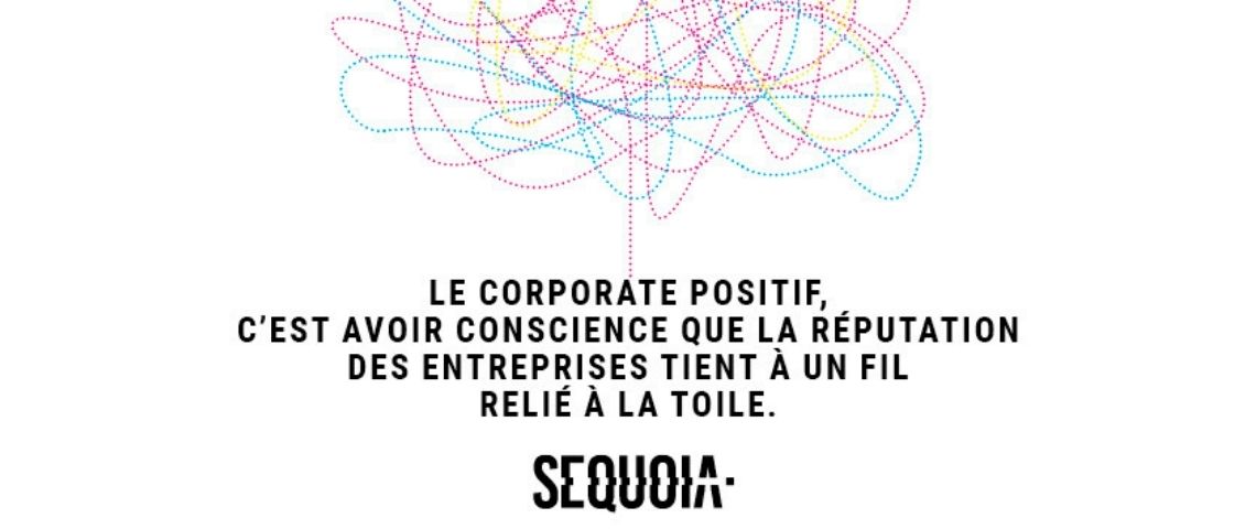 Sequoia, agence de communication Corporate et Content du Groupe Makheia lance le corporate positif : une offre pour une communication volontaire, optimiste et courageuse. Logo offre Corporate Positif