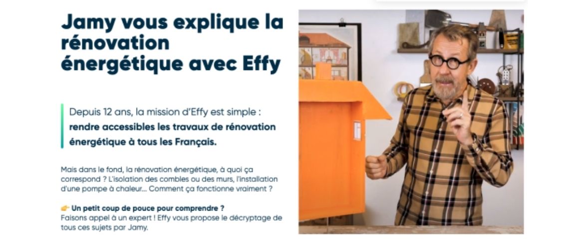 Pour renforcer la notoriété de la marque Effy a confié à Reech, expert en Influence Marketing, le soin d'imaginer et d'orchestrer sa première campagne d'influence Jamy