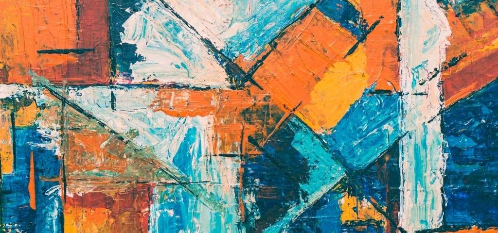 Tableau d'art contemporain