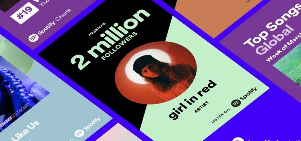 Spotify lance la version française de Promo Cards et y ajoute certaines des fonctionnalités les plus demandées par les créateurs. Capture de compte d'artistes sur Spotify