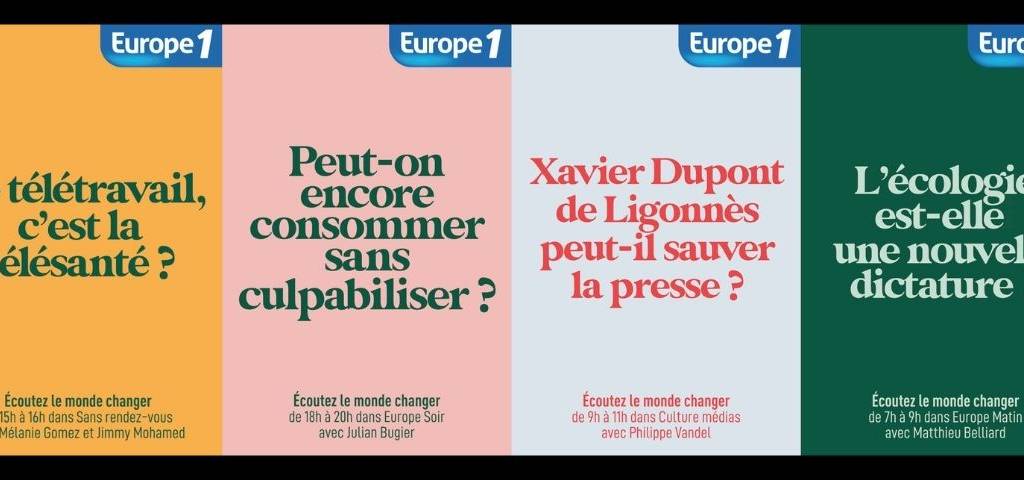 Nouvelle campagne Europe 1
