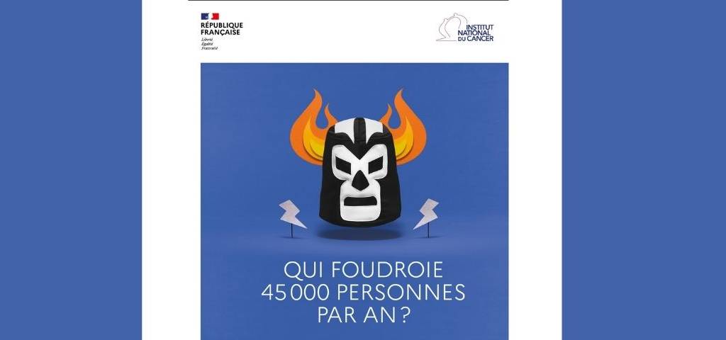 Campagne de L'institut national du cancer pour la lutte contre le tabagisme