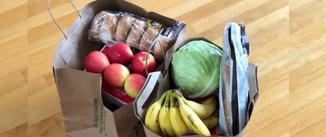 Pumkin-Auchan-courses-étudiant-banque-pouvoir-d'achat Sacs de courses