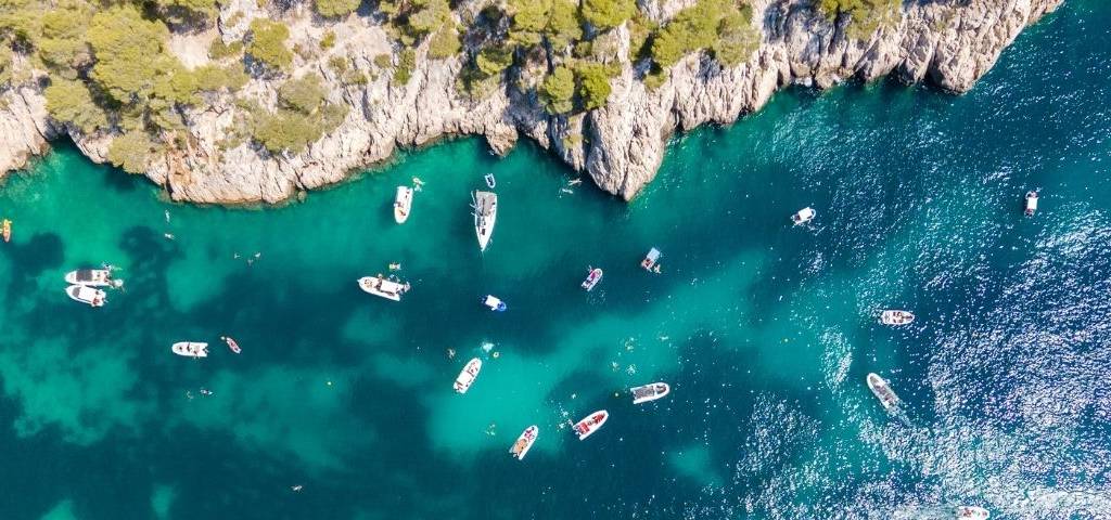 Côte maritime française - Parc des calanques