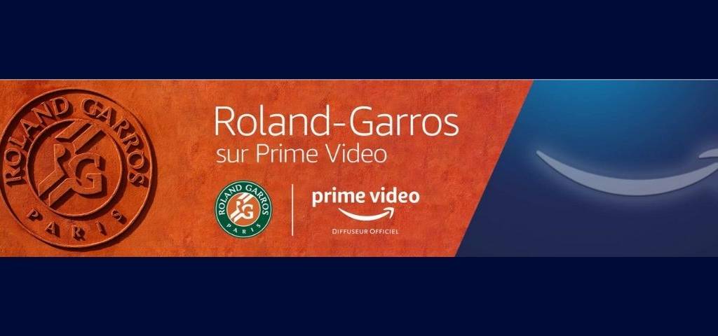Logo Roland Garros et Prime Video