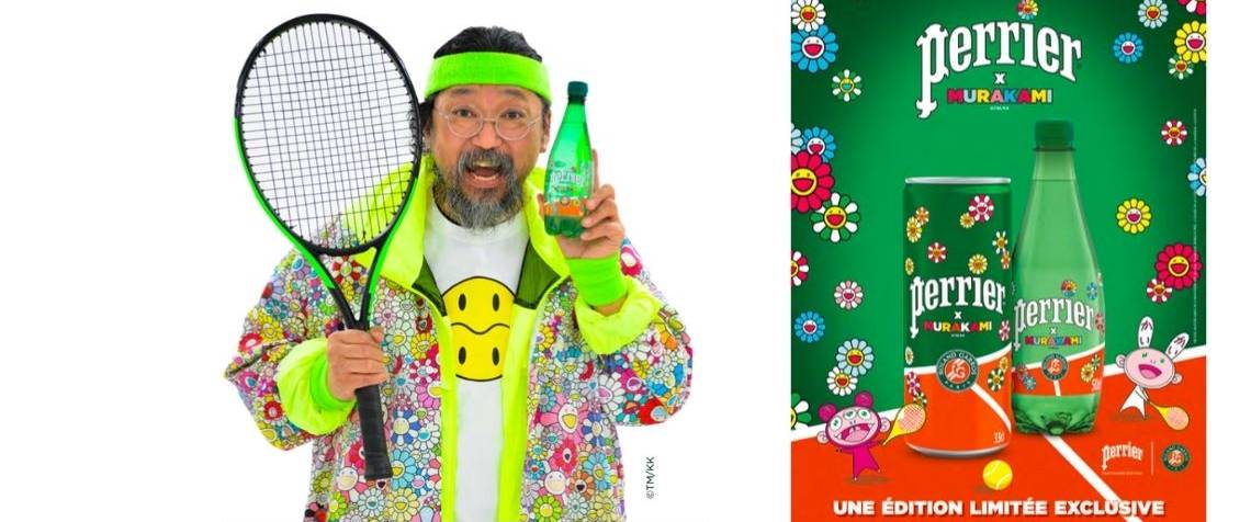 Perrier Roland Garros Perrier lance une bouteille spéciale Roland Garros en édition limitée