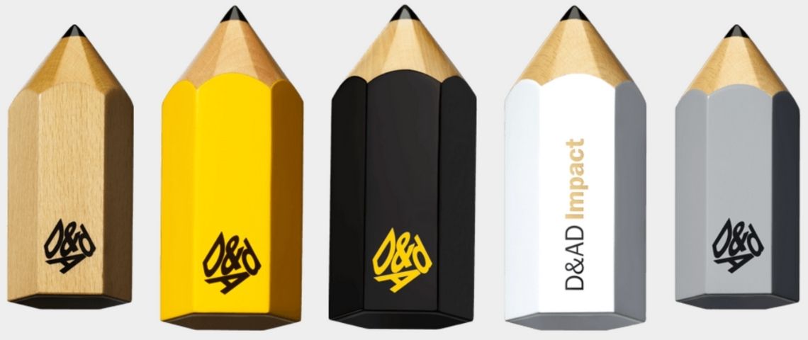 Les prix D&AD Awards (crayons)
