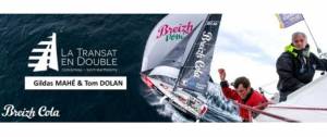 Bateau Breizh Cola avec Gildas Mahé et Tom Dolan à bord
