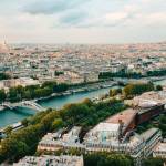 Vue aérienne de Paris