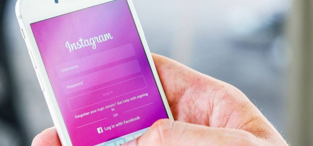 page d'inscription d'Instagram