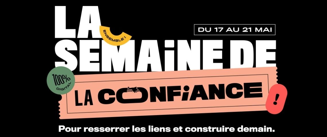Du 17 au 20 mai, Morning organise La Semaine de la Confiance pour mettre en lumière ce socle nécessaire à nos réalisations futures Logo Semaine de la confiance