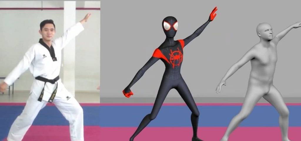 Visuel de la solution d'animation en 3D de kinetix