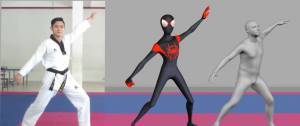Visuel de la solution d'animation en 3D de kinetix