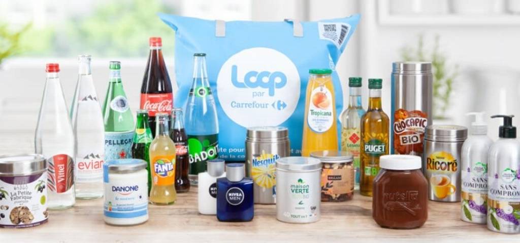 Sac de consigne Loop - emballages à recycler