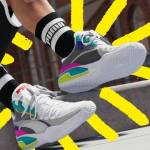 Des sneakers colorées