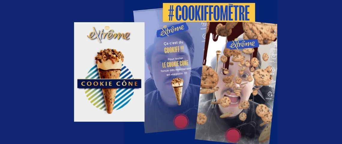 extreme-nestle-tik-tok-reseaux-sociaux-glace-cookie-cone Campagne publicitaire Extreme - Cookie Cone